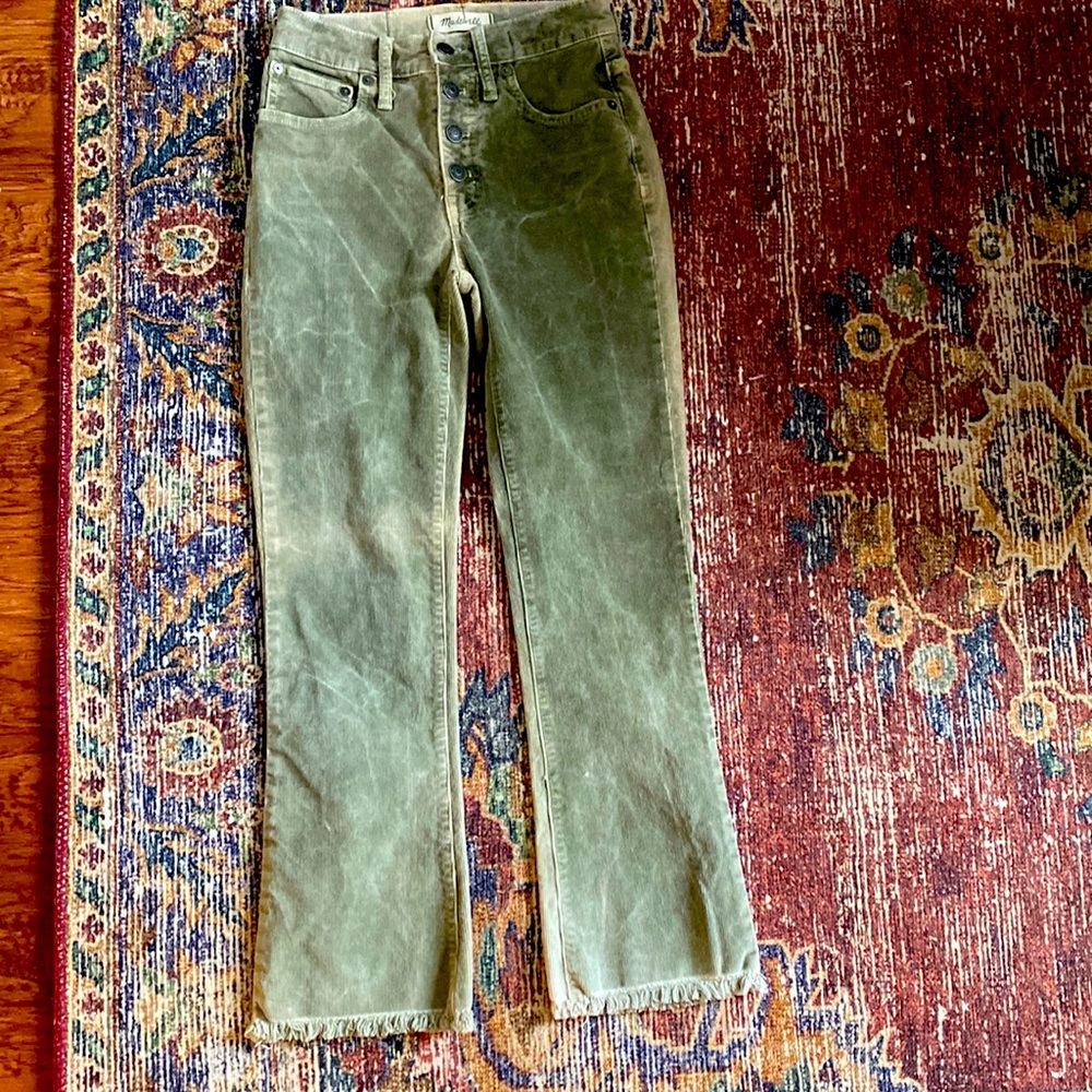 Madewell corduroy pant (Cali Demi Boot) 23